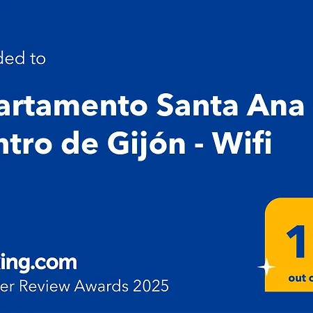 Apartamento Santa Ana - Centro De Gijon - Wifi Buitenkant foto